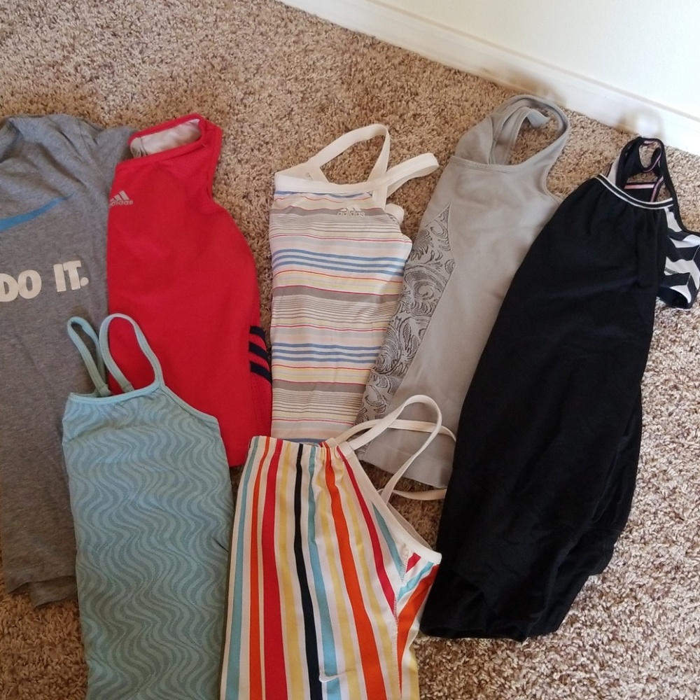 Work out shirt lot including Lululemon